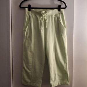 Sun Bay Light Green Women's Crop Joggers